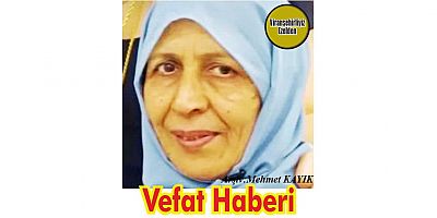 VEFAT HABERİ