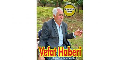 VEFAT HABERİ