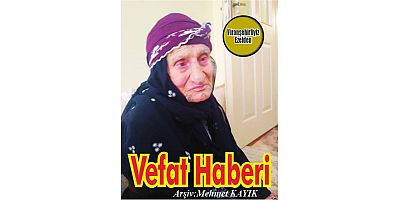 VEFAT HABERİ