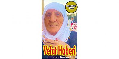 VEFAT HABERİ