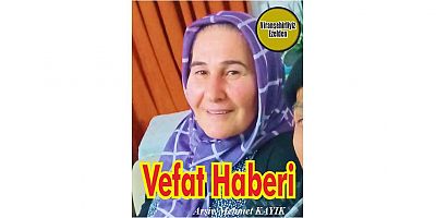 VEFAT HABERİ