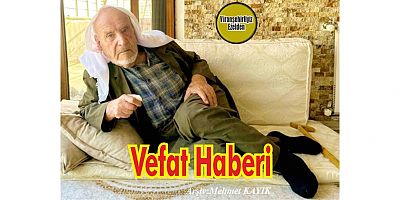 VEFAT HABERİ