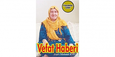 VEFAT HABERİ