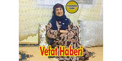 VEFAT HABERİ