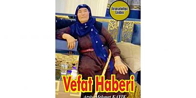 VEFAT HABERİ