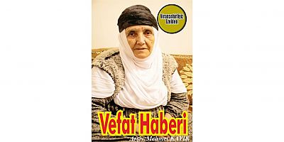 VEFAT HABERİ