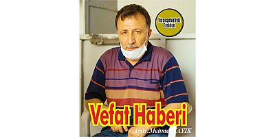 VEFAT HABERİ