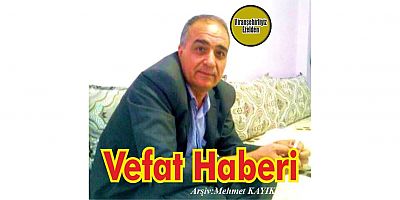 VEFAT HABERİ