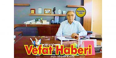 VEFAT HABERİ