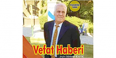 VEFAT HABERİ
