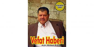 VEFAT HABERİ