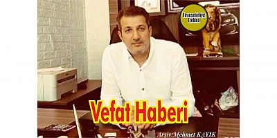 VEFAT HABERİ