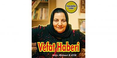 VEFAT HABERİ