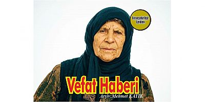 VEFAT HABERİ