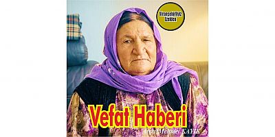 VEFAT HABERİ