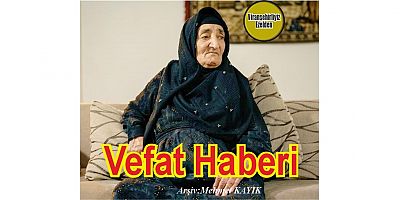 VEFAT HABERİ