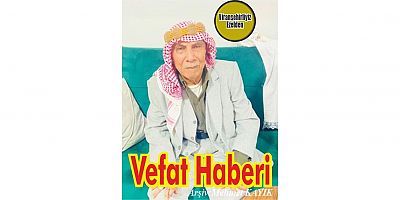 VEFAT HABERİ