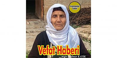 VEFAT HABERİ