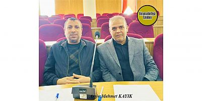 Viranşehir Belediyesi Meclis Üyeleri Serdar Etli ve Bekir Gulgor