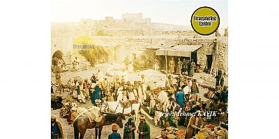 Viranşehir Çarşısı Ait 1908 Yılında Çekilmiş Bir Fotoğraf 