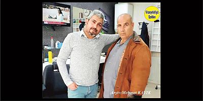Viranşehir’de Berberlik Sektöründe Esnaflık Yapmış, Sinan Büyükturan ve Sıraç Şavlı (Abee)