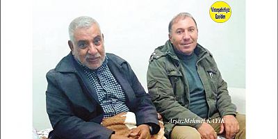 Viranşehir’de İnşaat Sektöründe Müteahhitlik Yapan, Mustafa Horoz Arkadaşı Salih Bey