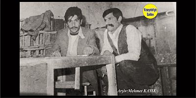 Viranşehir’de Kıraathane Sektöründe Esnaflık Yapmış, Zeki Dursun ve Arkadaşı Ömer Akçun