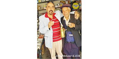 Viranşehir’de Mırra(Acı Kahve) Sektöründe Esnaflık Yapmış, Sevilen İnsan Ahmet Barik(Karadayı) ve Emekli Okul Müdürü Ahmet Sert