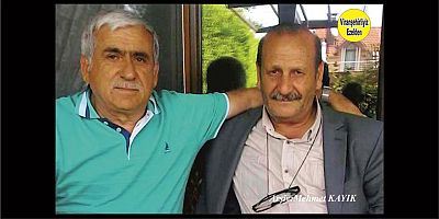 Viranşehir’de Öğretmenlik Yapmış, Sevilen İnsan Emekli Öğretmen Mehmet Kaya ve Arkadaşı Hacı Yıldırım