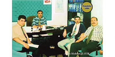 Viranşehir’de Okul Müdürü Olarak Görev Yapmış, Sevilen İnsan Nihat Gözen, Mahmut Turgut, Abdulkadir Yolcu ve Mehmet Ata Süve