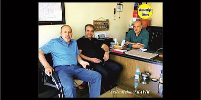 Viranşehir’de Oto Galeri Sektöründe Esnaflık Yapmış, Sevilen İnsan Sinan Yalav, İsmail Yaşar ve Ağrıdan gelen dostu Cesim Fidan