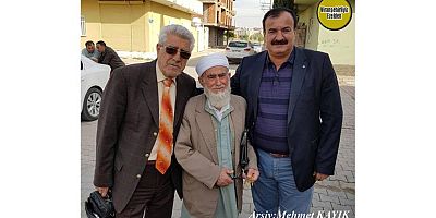 Viranşehir’de Sevilen Kanaat Önderlerimizden Olan, Mehmet Şerif Özkan, Seyda Melle Şeyhmus  ve Yeğeni Hamo(Mehmet) Geçgel