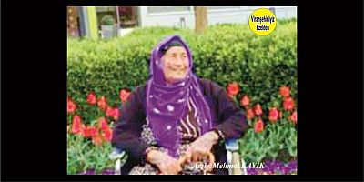 Viranşehir Değerli Annelerimizden Olan, Merhume İde Öküzboğan