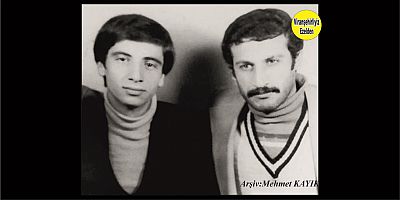 Viranşehir Dumlupnar İlkokulunda Yıllarca Öğretmenlik yapmış, Emekli Öğretmen Merhum Mehmet Yılmaz ve Arkadaşı Mahmut Konuk