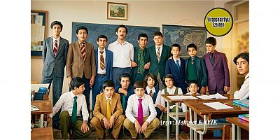 Viranşehir Lisesi Eski Öğretmenlerinden Adnan Durmuş, Eski Öğrencilerden Mehmet Akın ve Arkadaşları