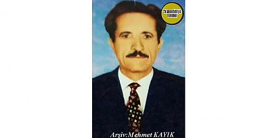 Viranşehir Vergi Dairesi Müdürlüğüne Bağlı Görev Yapmış, Merhum İbrahim Gülmüş