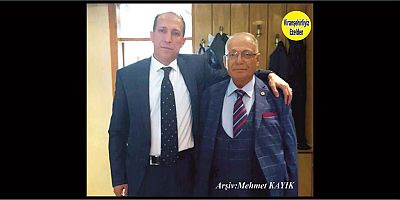 Viranşehir Ziraat Bankasında Yıllarca Veznedar Olarak Görev Yapmış, Merhum Mehmet Uçar ve Oğlu Halil Uçar