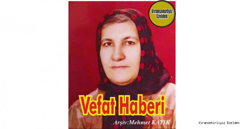 VEFAT HABERİ