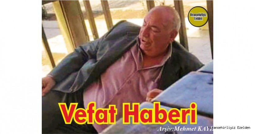 VEFAT HABERİ