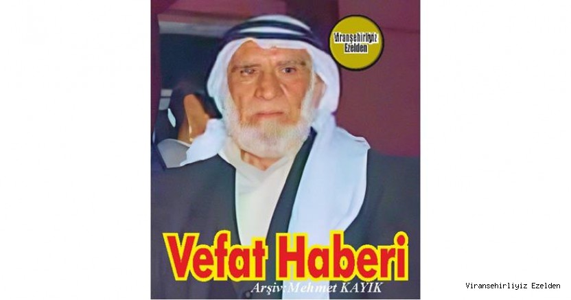 VEFAT HABERİ