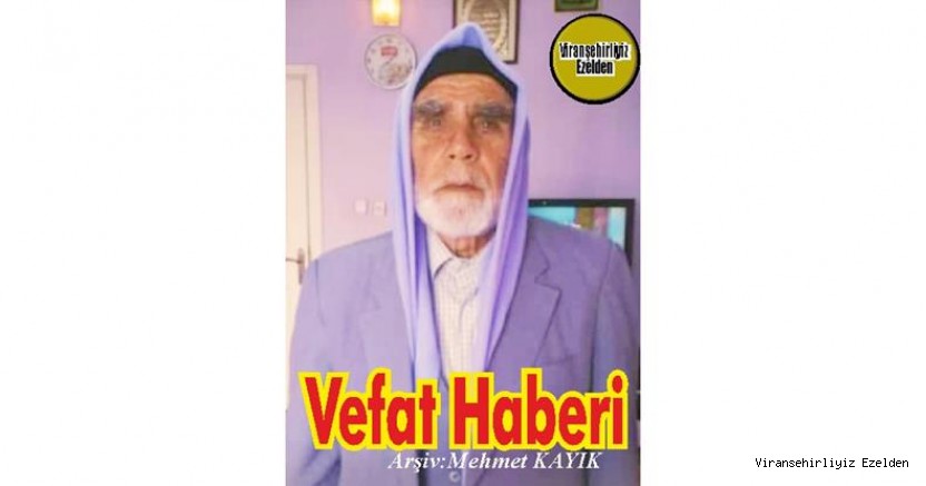VEFAT HABERİ