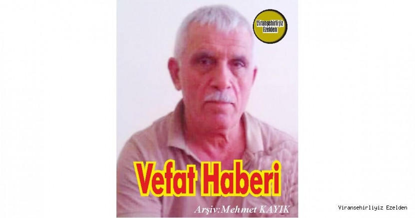 VEFAT HABERİ