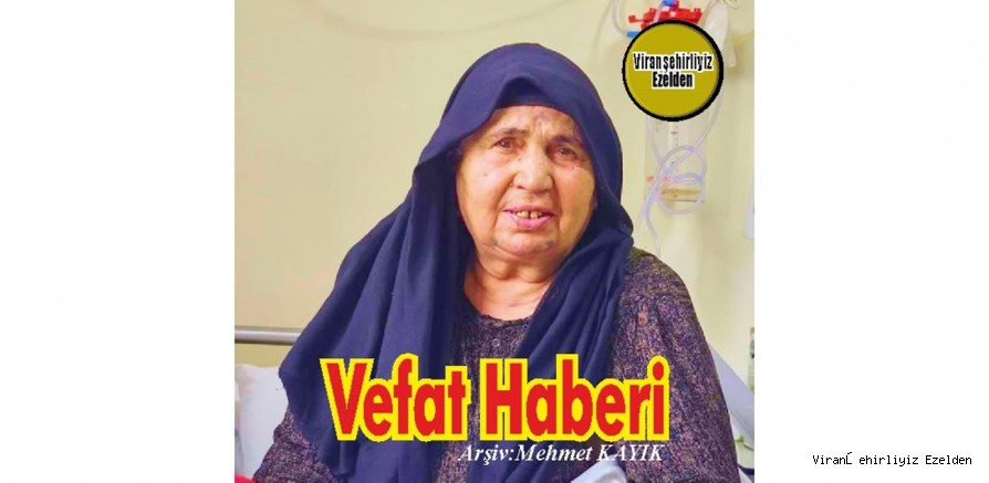 VEFAT HABERİ
