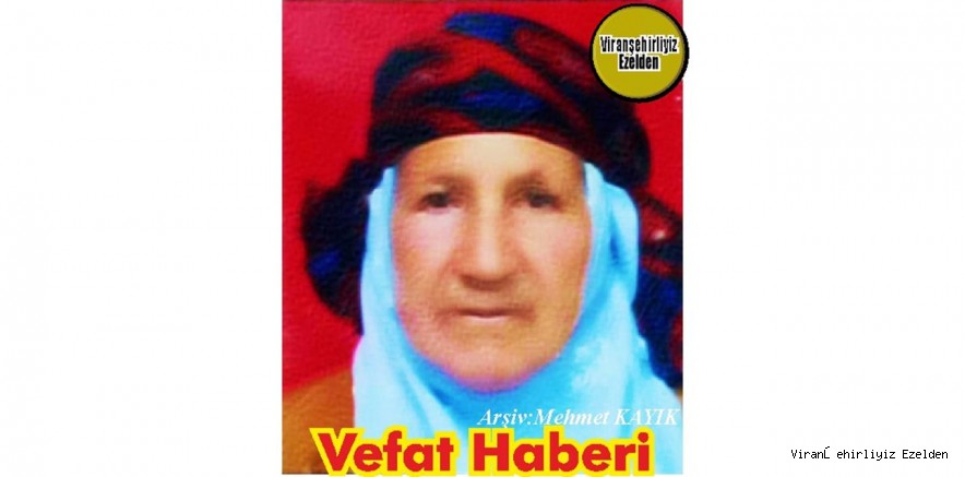 VEFAT HABERİ