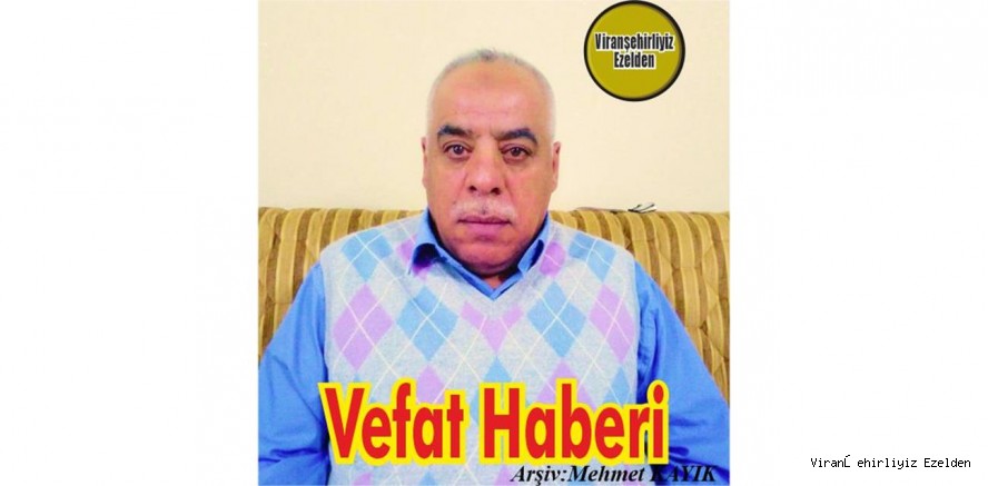 VEFAT HABERİ