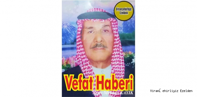 VEFAT HABERİ