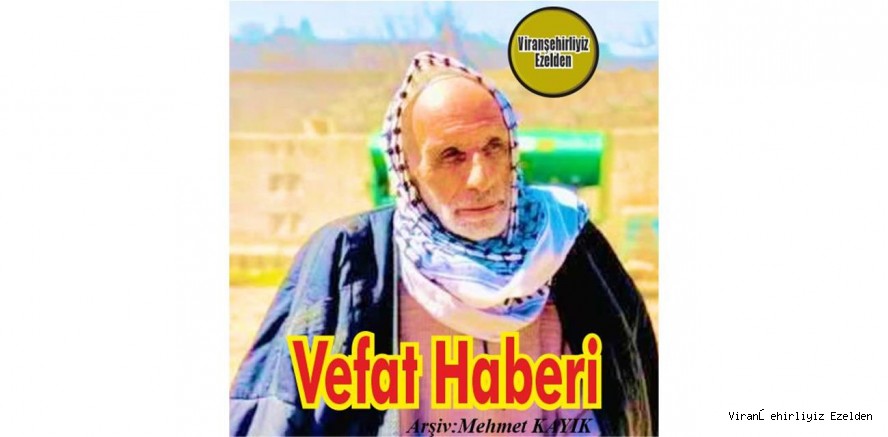 VEFAT HABERİ