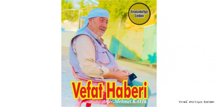 VEFAT HABERİ