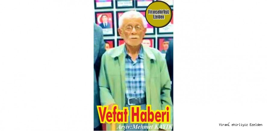VEFAT HABERİ