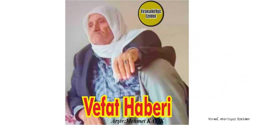VEFAT HABERİ